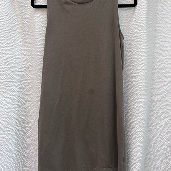 JOAH BROWN SMALL BLACK LONG CARIDGAN AND TAUPE DRESS A NEW DAY - Picture 8 of 8